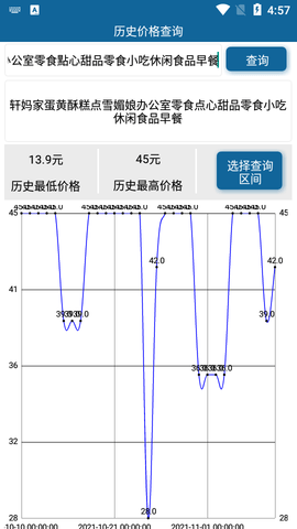 电商历史价格查询APP