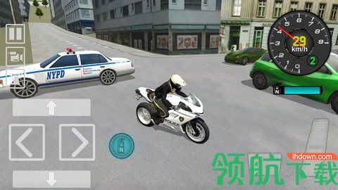 摩托警车模拟器手游免费版