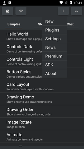 DroidScript移动编码APP