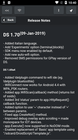DroidScript移动编码APP