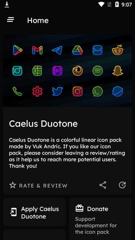 Caelus Duotone图标包APP