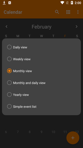 Calendar事件和提醒APP