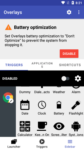 Overlays浮动窗口启动器APP