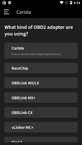 Carista汽车诊断工具APP