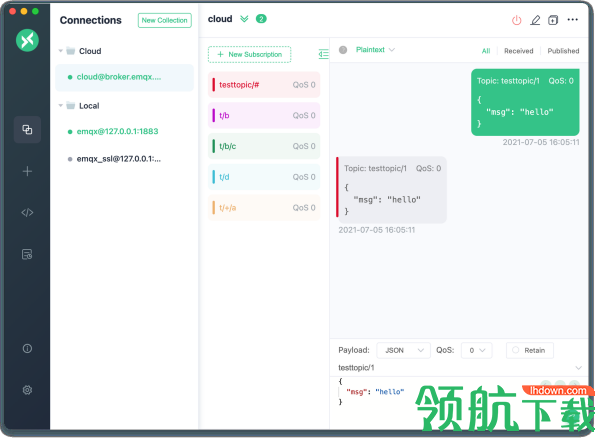跨平台开源MQTT客户端MQTT X