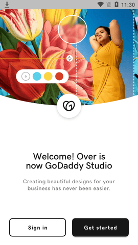 GoDaddy Studio照片编辑器APP