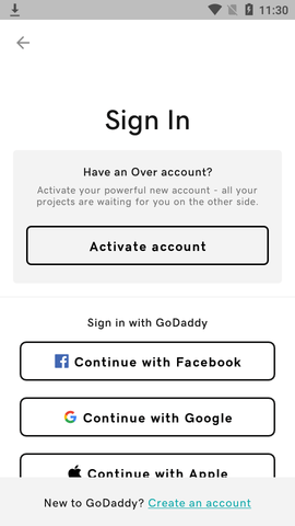 GoDaddy Studio照片编辑器APP