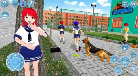 动漫高中女生3D模拟汉化版