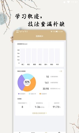萌鸽毛笔书法入门最新版本