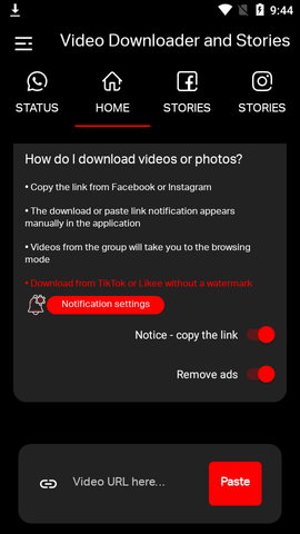 Video Downloader and Stories下载工具