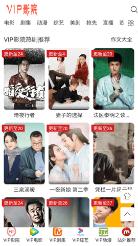 vip影院全集电视剧免费版