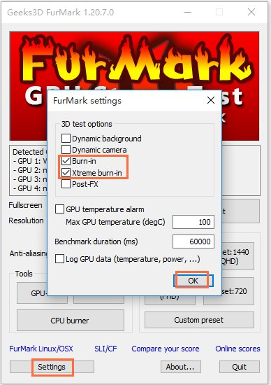 FurMark绿色汉化版