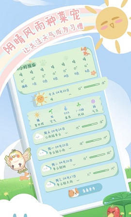 菜宠天气预报APP