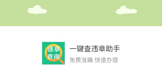 一键查违章助手免费版