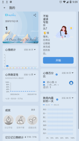 我的日记(My Diary)app