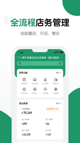 哗管家(店铺管理)App