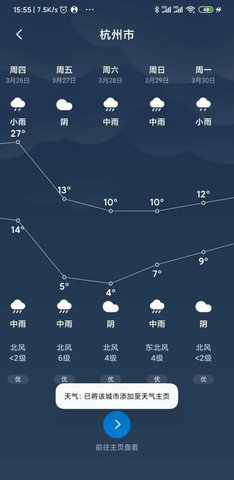 小米天气(24小时预报)去广告版