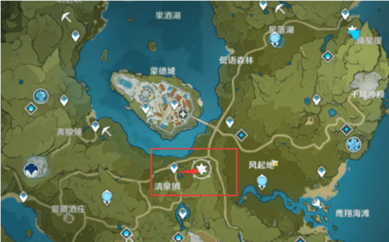 原神蒙德地灵龛位置分布 原神蒙德地灵龛位置一览