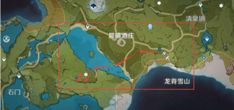 原神蒙德地灵龛位置分布 原神蒙德地灵龛位置一览