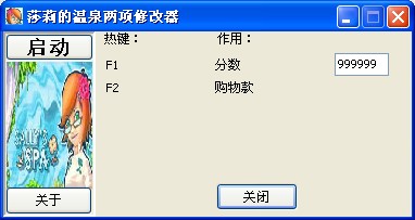莎莉的温泉修改器+2