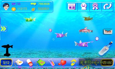 木瓜PaPa鱼(第一款3D移动社交游戏)