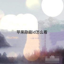 怎么辨别苹果手机隐藏id 辨别苹果手机隐藏id方法