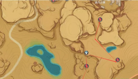 原神赤念果位置大全 赤念果采集路线图