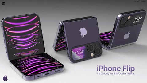 iPhone15 Flip怎么折叠 iPhone15 Flip实机演示