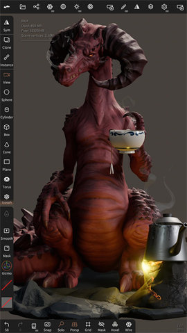 Nomad Sculpt3d雕刻建模App