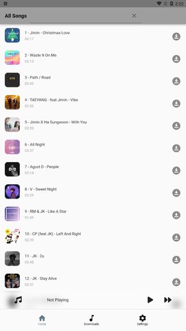 BtsSongz音乐App最新版