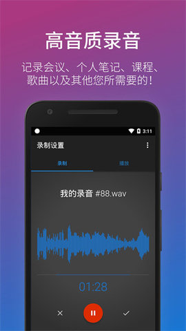 Easy Voice Recorder直装付费专业版