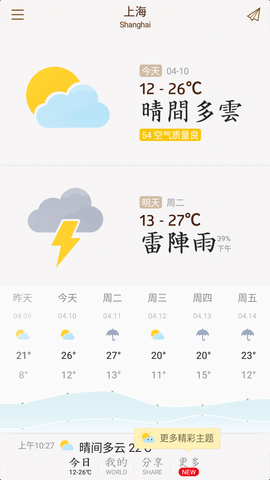 我的天气