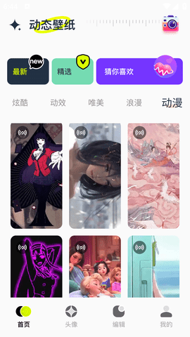 手机动态壁纸大全2023最新版