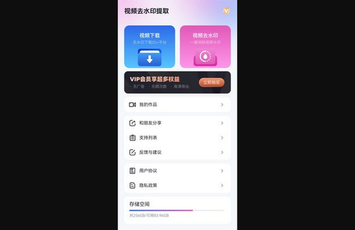 视频去水印提取App手机版