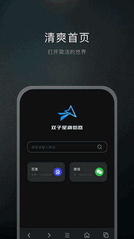 双子星浏览器无限制版