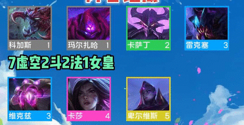 云顶之弈s9虚空阵容推荐 s9虚空阵容搭配运营攻略