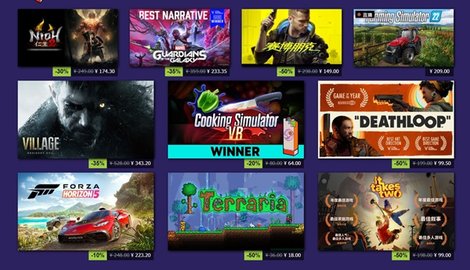 steam年度最佳游戏列表 steam最火的游戏