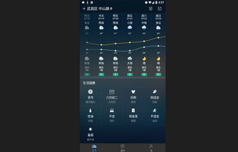 墨迹天气极速版最新版