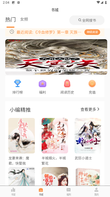 枕上小说去广告版