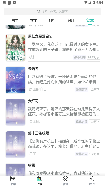 棕榈小说