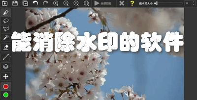 能消除水印的软件