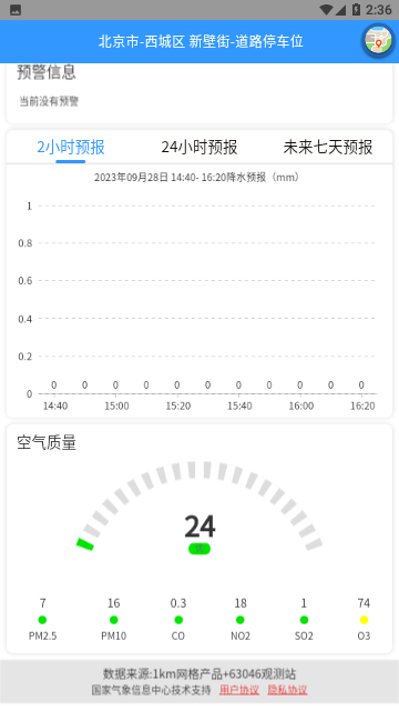 气象实况