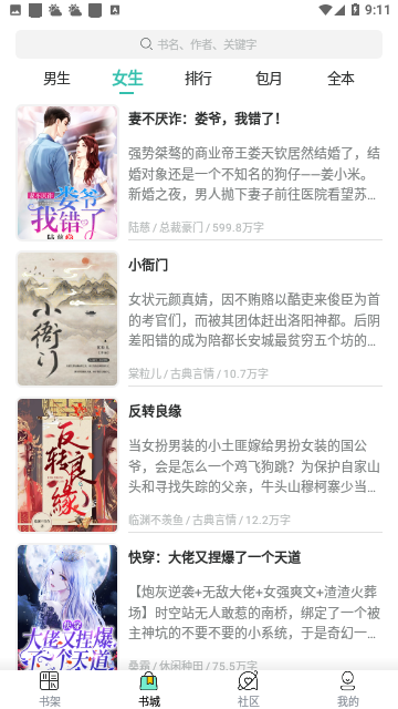 才子小说