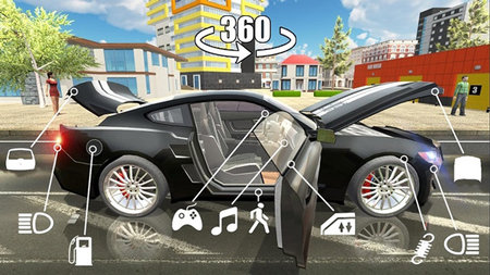 汽车模拟器2内置MOD作弊菜单版