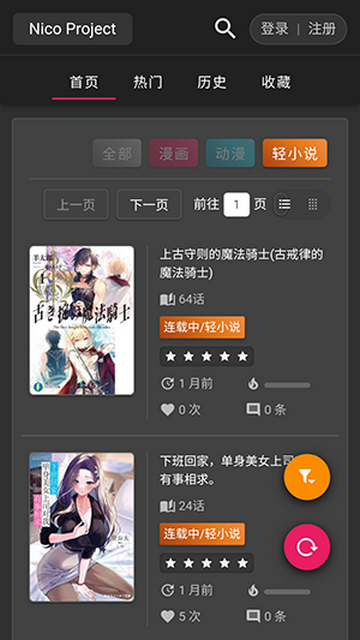 nico轻小说2024最新版