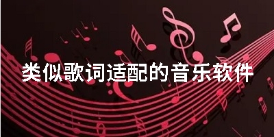 类似歌词适配的音乐软件