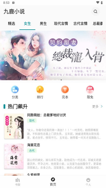 九鹿小说