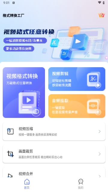 视频格式转换剪辑提音大师