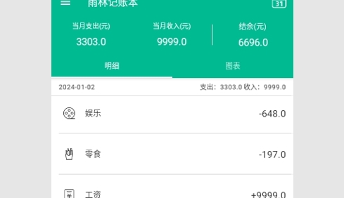 雨林记账本手机版