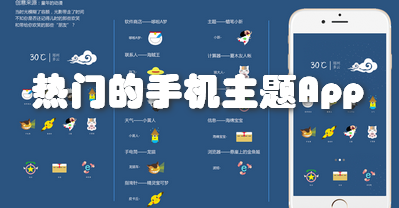 热门的手机主题App